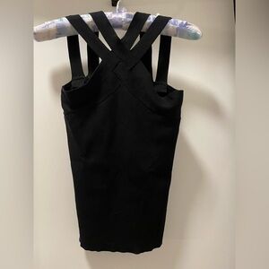 White House Black Market Elegant Black Top